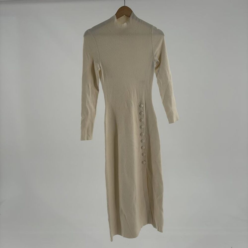 Sezane Harper Dress Ecru
